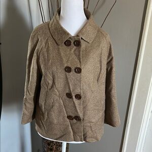 Sonia Bogner Women's Tan Peacoat